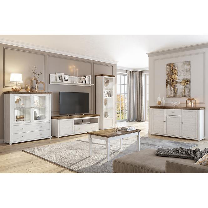 Rozkladací stôl Roz 160/240x90cm Evora 92 Abisko ash – dub lefkas