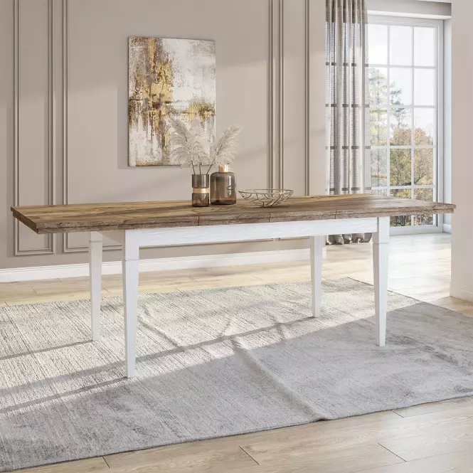 Rozkladací stôl Roz 160/240x90cm Evora 92 Abisko ash – dub lefkas