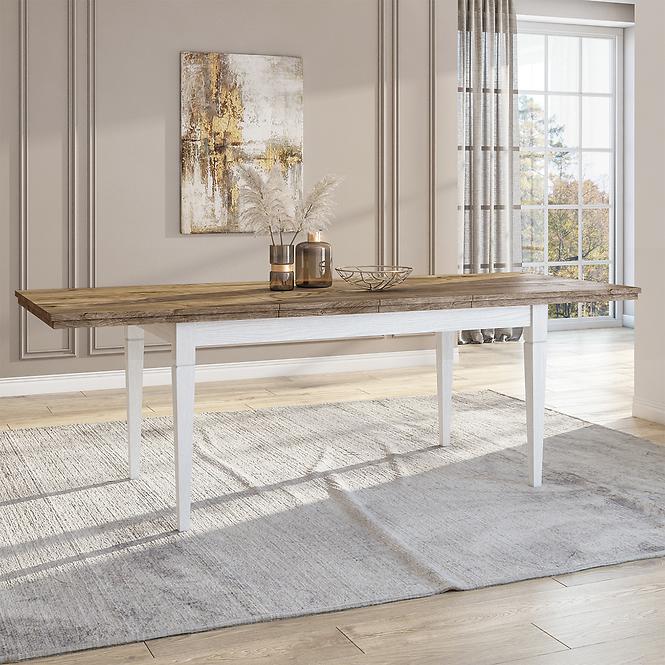 Rozkladací stôl Roz 160/240x90cm Evora 92 Abisko ash – dub lefkas
