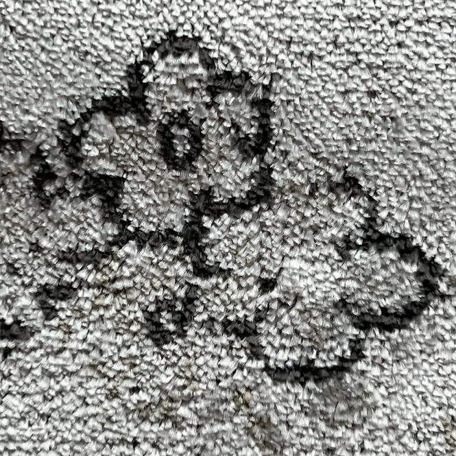 Viskózový koberec Mahhad 1,2/1,7 84475 strieborný/antracit