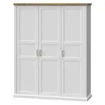 Skriňa 3d Tara p3/ta white/pacific walnut