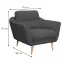 Kreslo Tromso 1 Magic Velvet 2241,4