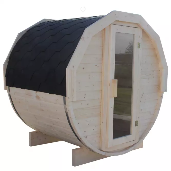 Sudová sauna 1,5 m + pec Sentiotec 100 6 kW