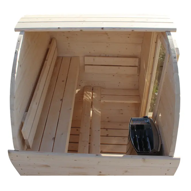 Sudová sauna 1,5 m + pec Sentiotec 100 6 kW,3