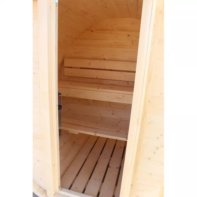 Sudová sauna 1,5 m + pec Sentiotec 100 6 kW