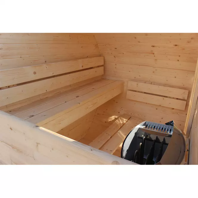 Sudová sauna 1,5 m + pec Sentiotec 100 6 kW