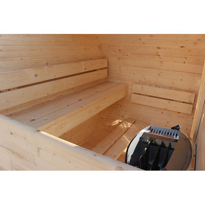 Sudová sauna 1,5 m + pec Sentiotec 100 6 kW