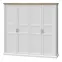 Skriňa 4d Tara p4/ta white/pacific walnut