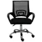 Kancelárske kreslo Cyrus C104 black/chrom