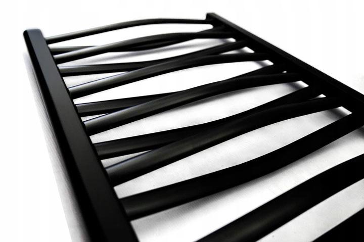 Kúpeľňový radiátor Lezka 3D Ł3D 22/50 čierny