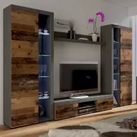 Obývacia stena Rumba Xl 300cm Old Style Wood Matera