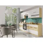 Kuchynská linka Infinity 260 C Plus s pracovná doska white artisan