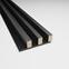 Akustické panely lamelové 3D na plsti Antracit 137x2650 mm,3
