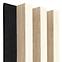 Akustické panely lamelove 3D na plsti Jasen 137x260mm