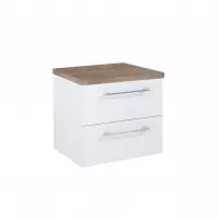 Skrinka Boa Vista 50 2s Biela (Skrinka + Doska)