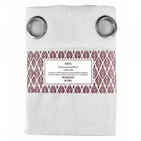 Záclona na priechodkách ARIA polyester biela 140x160 Merkury Home