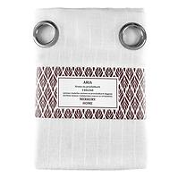 Záclona na priechodkách ARIA polyester biela 140x260 Merkury Home