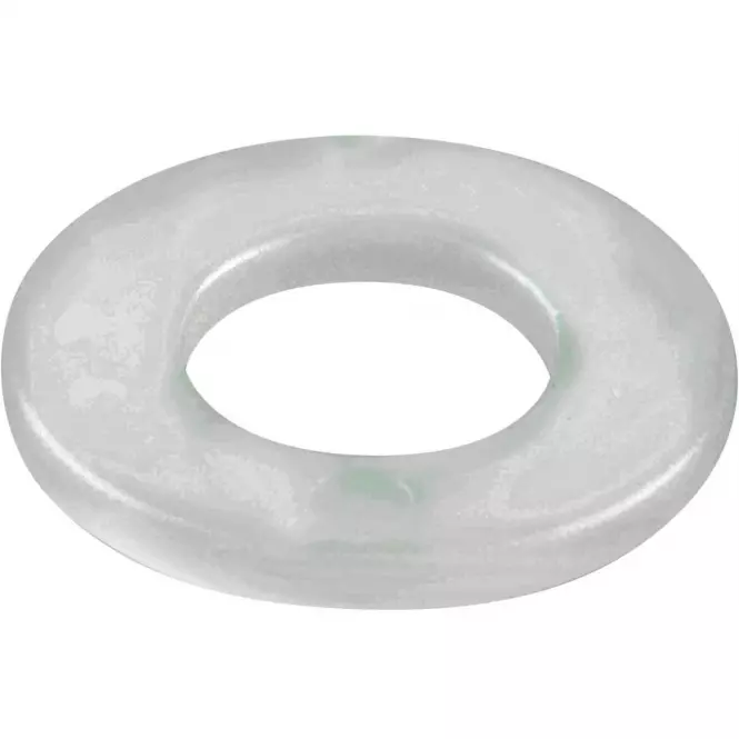 Podložky plastové biele 8,4x16x1,6mm