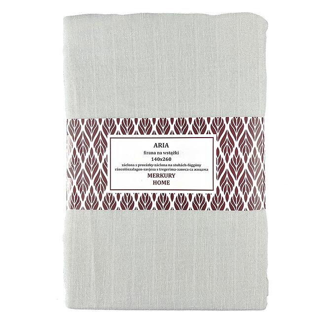 Záclona na šnurovanie ARIA polyester ecru 140x260 Merkury Home