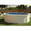 Biely okrúhly oceľový bazén FIDJI 4.6X1.2M KIT460ECO GRE,5