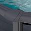 Oceľový bazén oválny GRAFIT 5x3x1,2M KIT500GF GRE,7