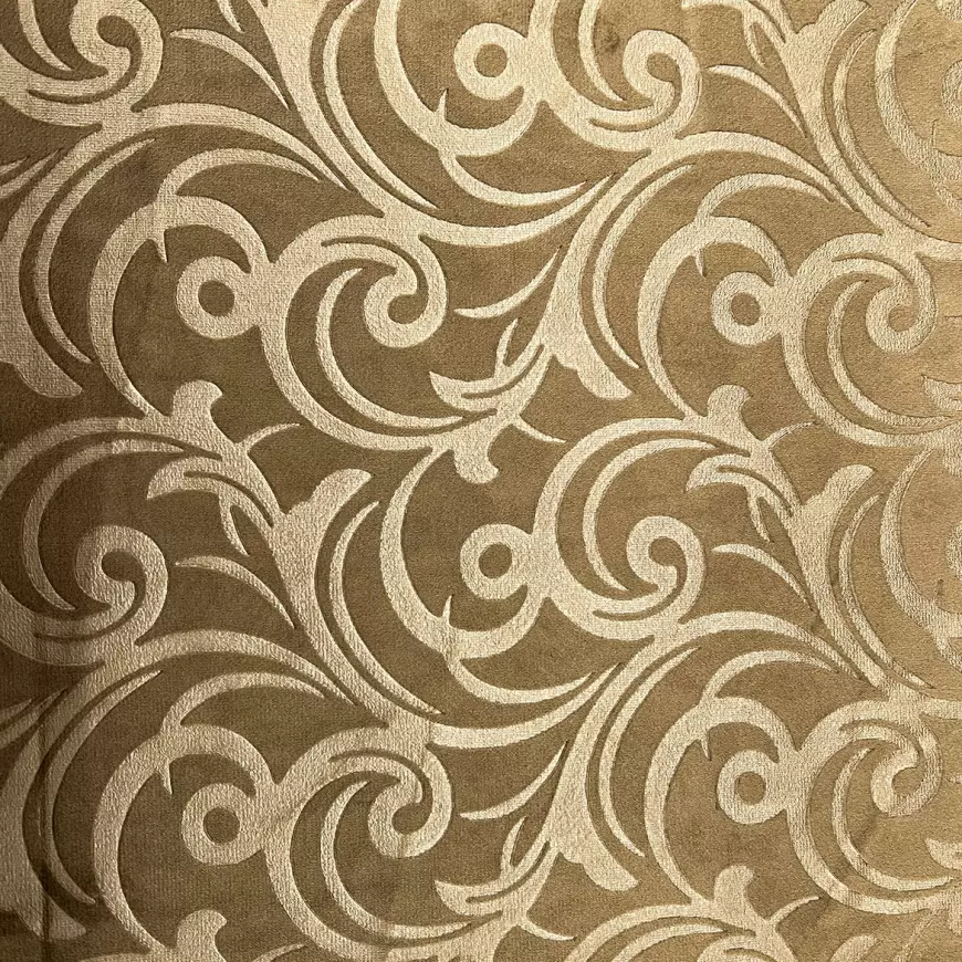 Závesová látka CLASSIC VELVET svetlohnedá 140 Merkury Home. Tovar na mieru