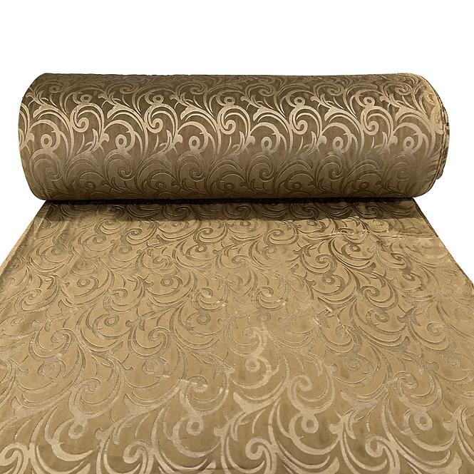 Závesová látka CLASSIC VELVET svetlohnedá 140 Merkury Home. Tovar na mieru