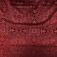 Závesová látka ORIENT VELVET bordó 140 Merkury Home. Tovar na mieru