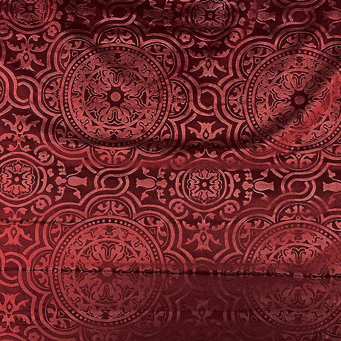 Závesová látka ORIENT VELVET bordó 140 Merkury Home. Tovar na mieru