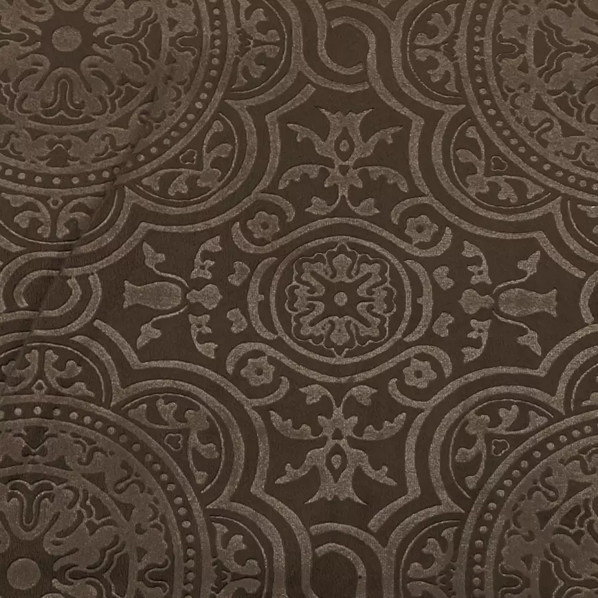 Závesová látka ORIENT VELVET hnedá 140 Merkury Home. Tovar na mieru