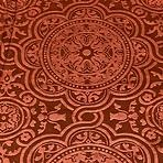 Závesová látka ORIENT VELVET oranžová 140 Merkury Home. Tovar na mieru