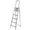 Hliníkový rebrík jednostranný  5-stupňový 125 kg,3