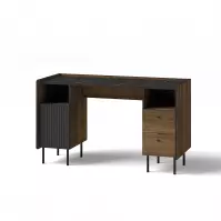 Stol Prestigo P9 Warmský orech/San Seb/Čierny mat