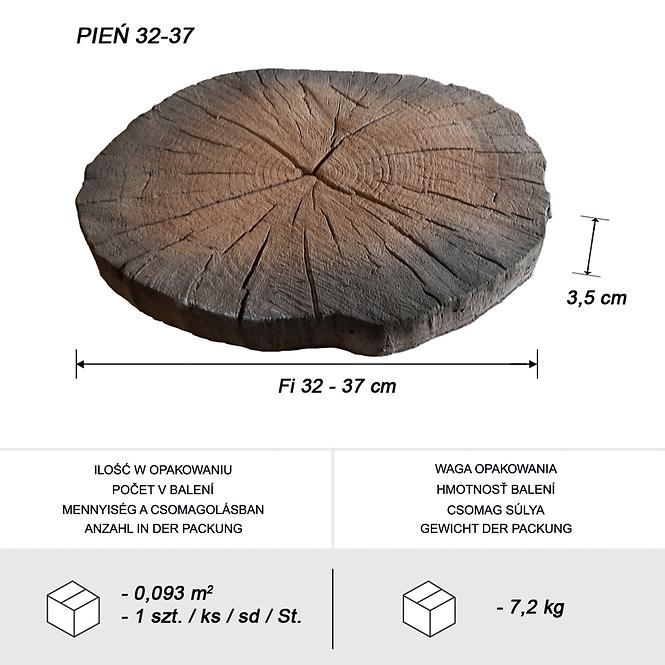 Nášľapný kameň 32-37 cm CAS1,2