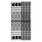 Bavlnený koberec Chindi  0,6/1,2 CR-1281 čierna