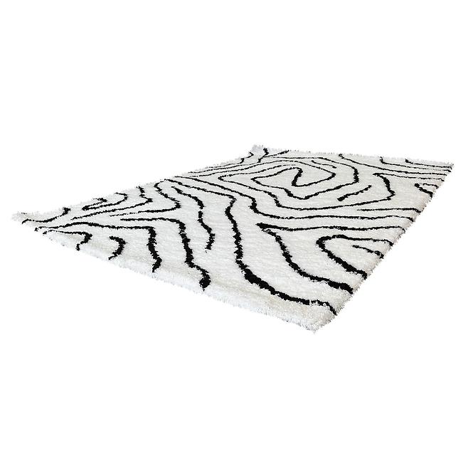 Koberec Shaggy Sonic 1,4/1,9 PSR-13557 biela