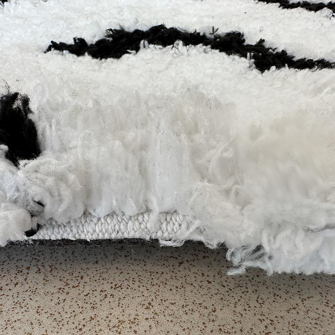 Koberec Shaggy Sonic 1,4/1,9 PSR-13557 biela