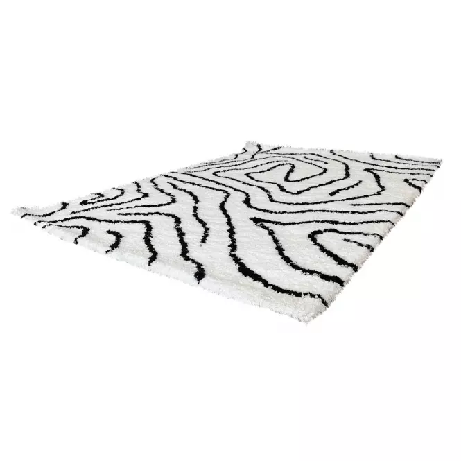 Koberec Shaggy Sonic 1,6/2,3 PSR-13557 biela