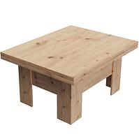 Konferenčný rozkladací, zdvíhací stolík  Eryk dub Artisan