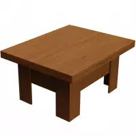 Konferenčný rozkladací, zdvíhací stolík  Eryk svetlý popol