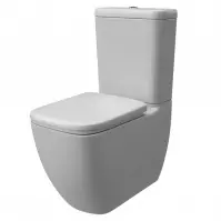 Wc Kombi Matrix Square Rimless s doskou volne padajúca