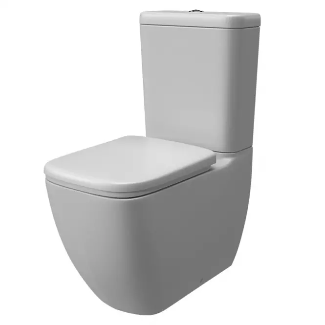 WC Kombi Matrix Square Rimless s doskou voľne padajúca