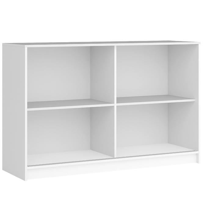 Komoda Royal biela/lamela dub wotan,2