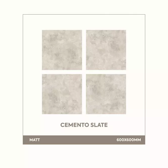Gresova dlažba Cemento Slate Mat Rekt. 60/60