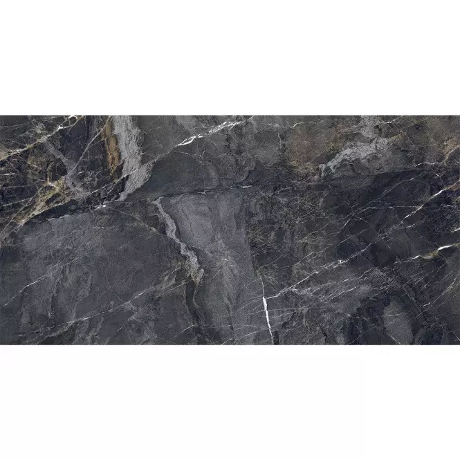 Gresova dlažba Solace Black High Glossy Rekt. 60/120,3