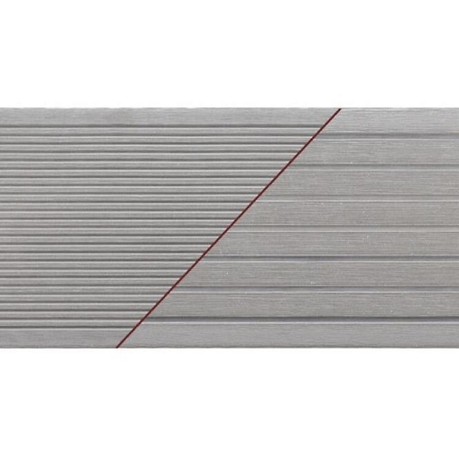 Brúsená kompozitná terasová doska Bergdeck antracit 2400x150x25mm,2