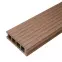 Brúsená kompozitná terasová doska Bergdeck gaštan 2400x150x25mm
