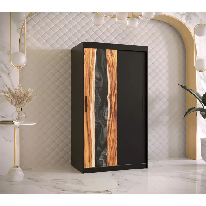 Skriňa Resin 100 čierna /čierna