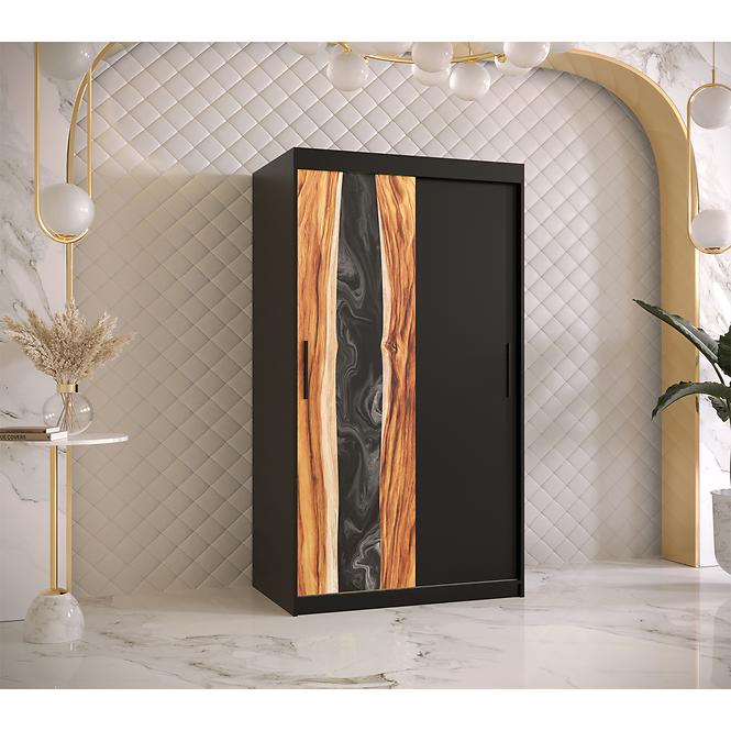 Skriňa Resin 100 čierna /čierna