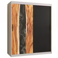 Skriňa Resin 150 biely /čierna